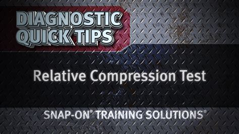 Quick Tip: Relative Compression Test 